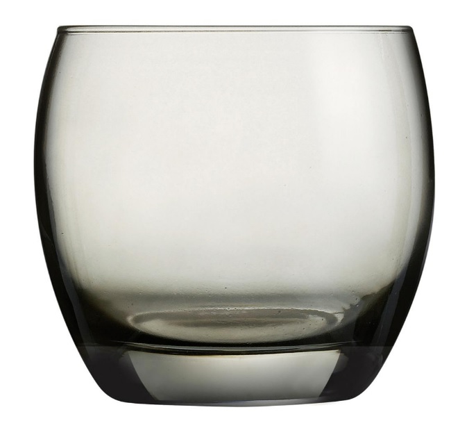 COPO VIDRO 32 CL CINZENTO 