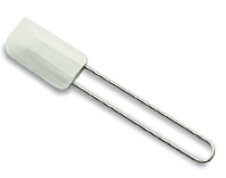 RAPA TACHOS SILICONE 20 CM C/ CABO INOX