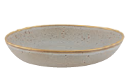PRATO FUNDO GRES BEJE DOURADO 22 CM