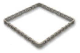 EXTENSOR P/ RACK 50X50 CM SIMPLES 