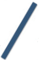IDENTIFICADOR PLÁSTICO AZUL P/ RACK 