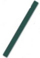 IDENTIFICADOR PLÁSTICO VERDE P/ RACK